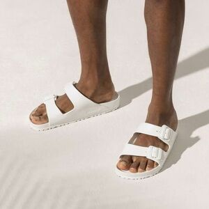 Birkenstock Arizona Eva Sandal in White Size 41